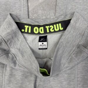 Nike Dri-Fit Heather Gray Athletic Joggers